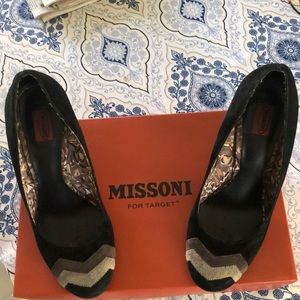 Missoni for Target Suede Pump - Size 7